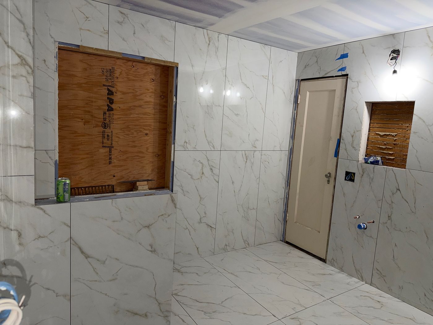 Walls tiled