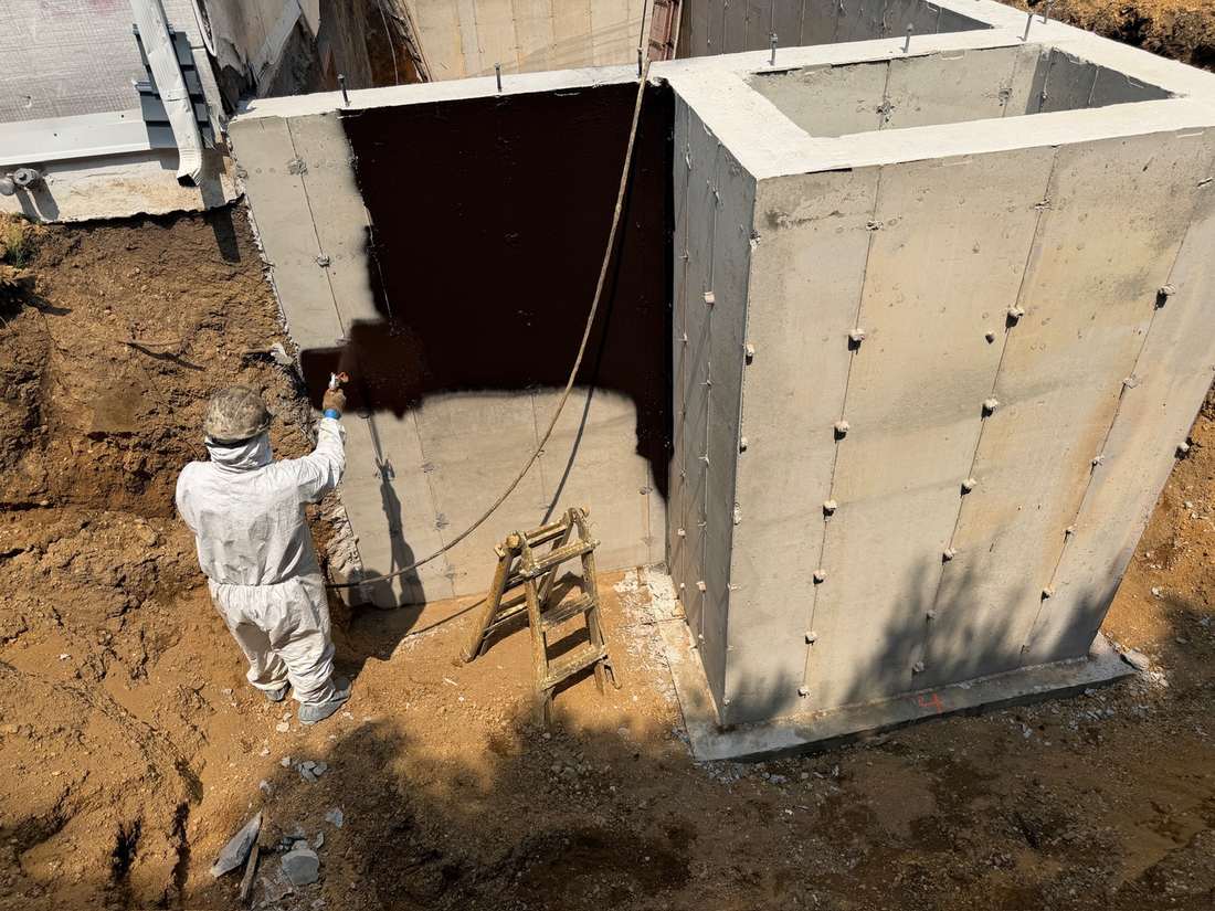 Spraying GMX Ultra-Shield
