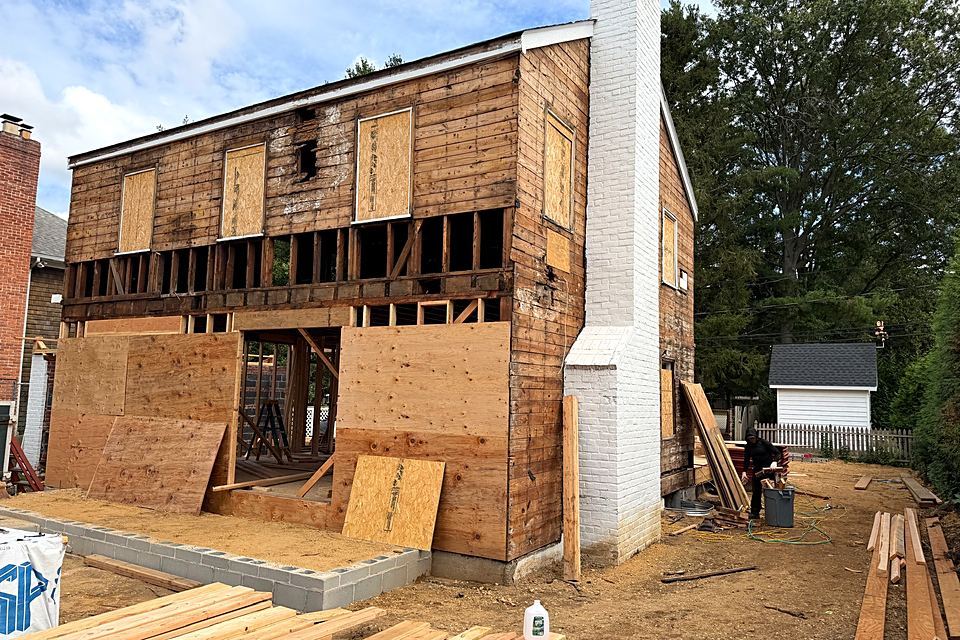 Rear wall sheathing