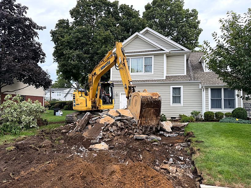 Old driveway coming out