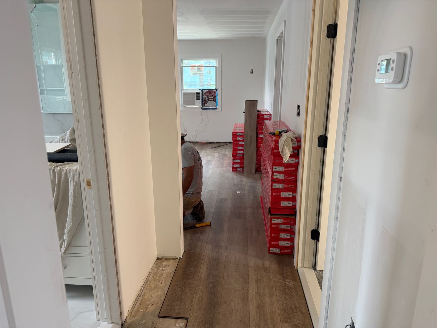 New flooring