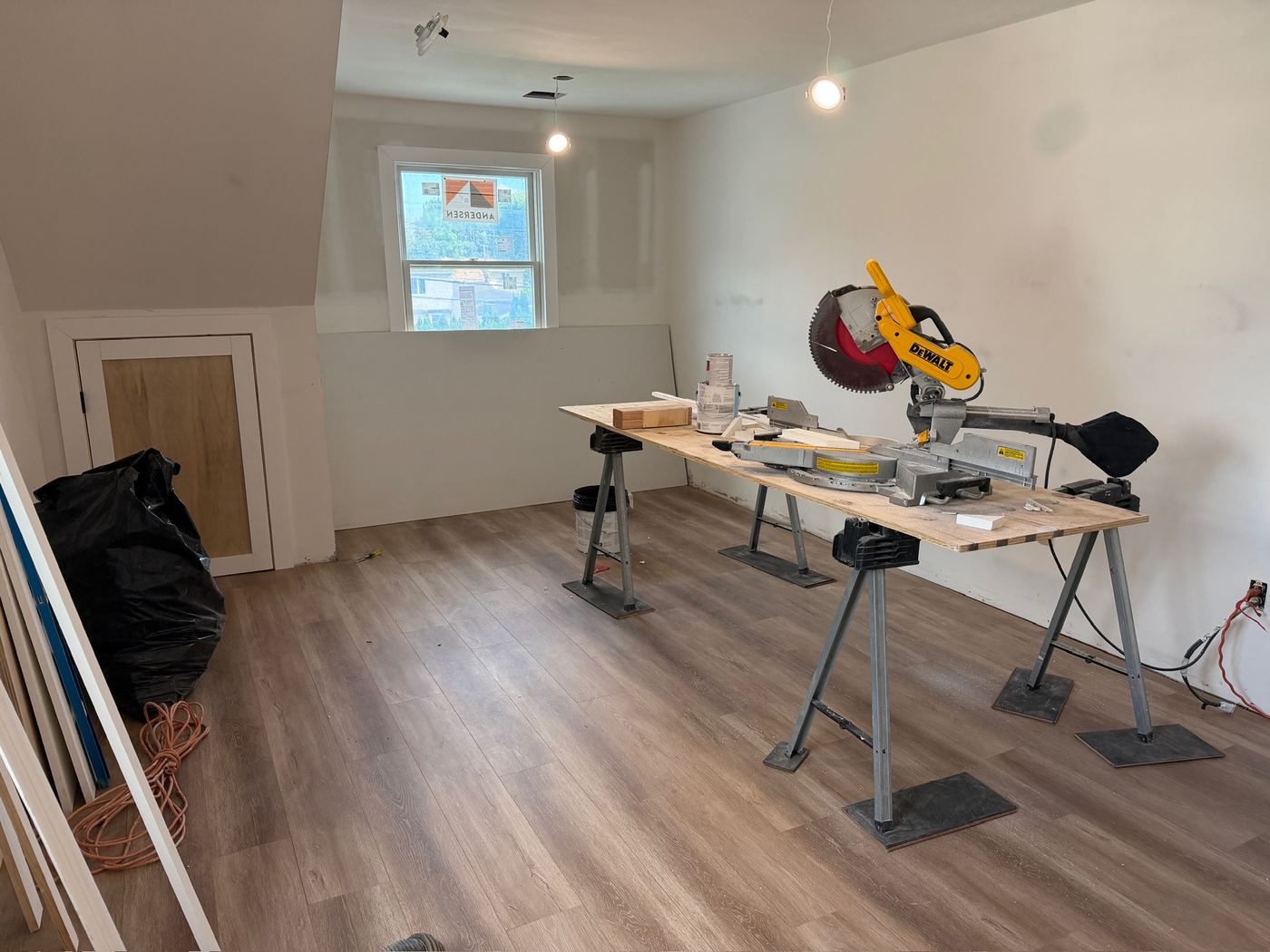 Flooring done