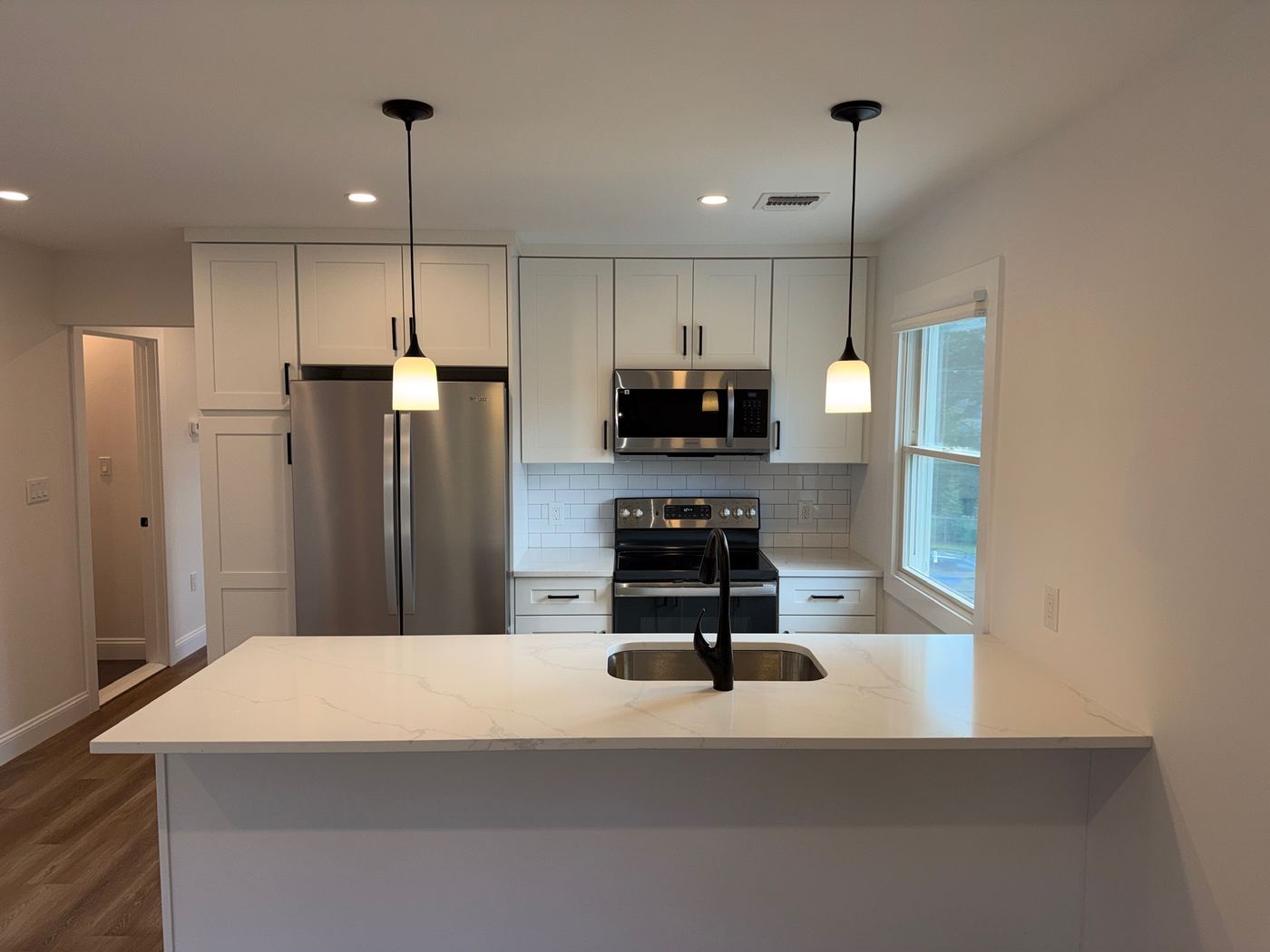 Finished kitchen
