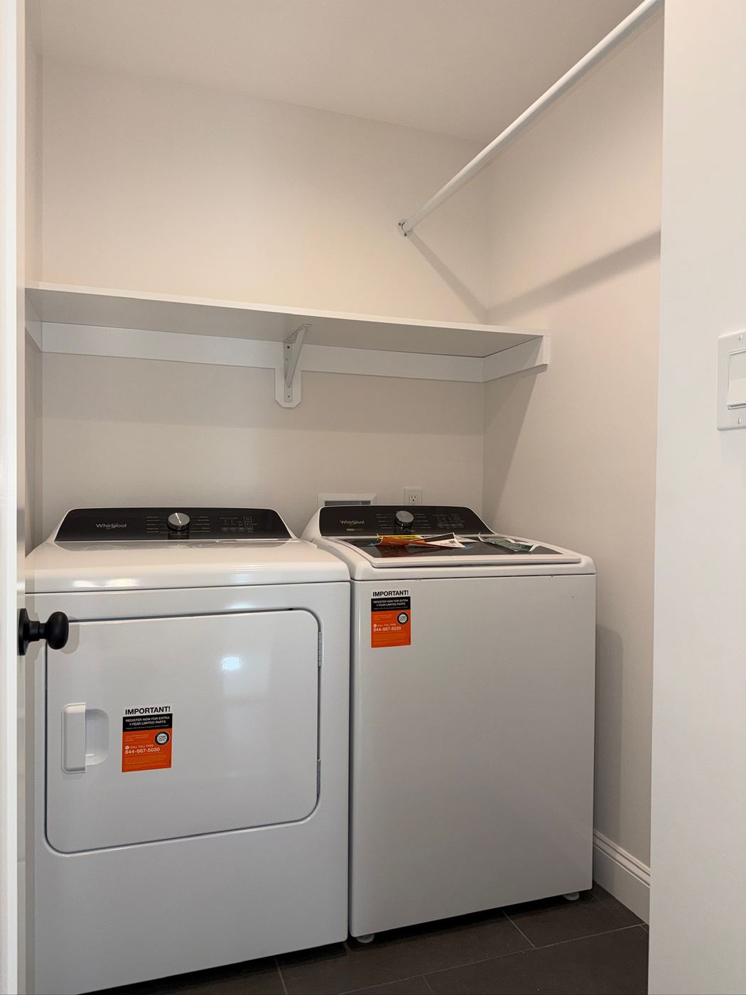 Laundry finished