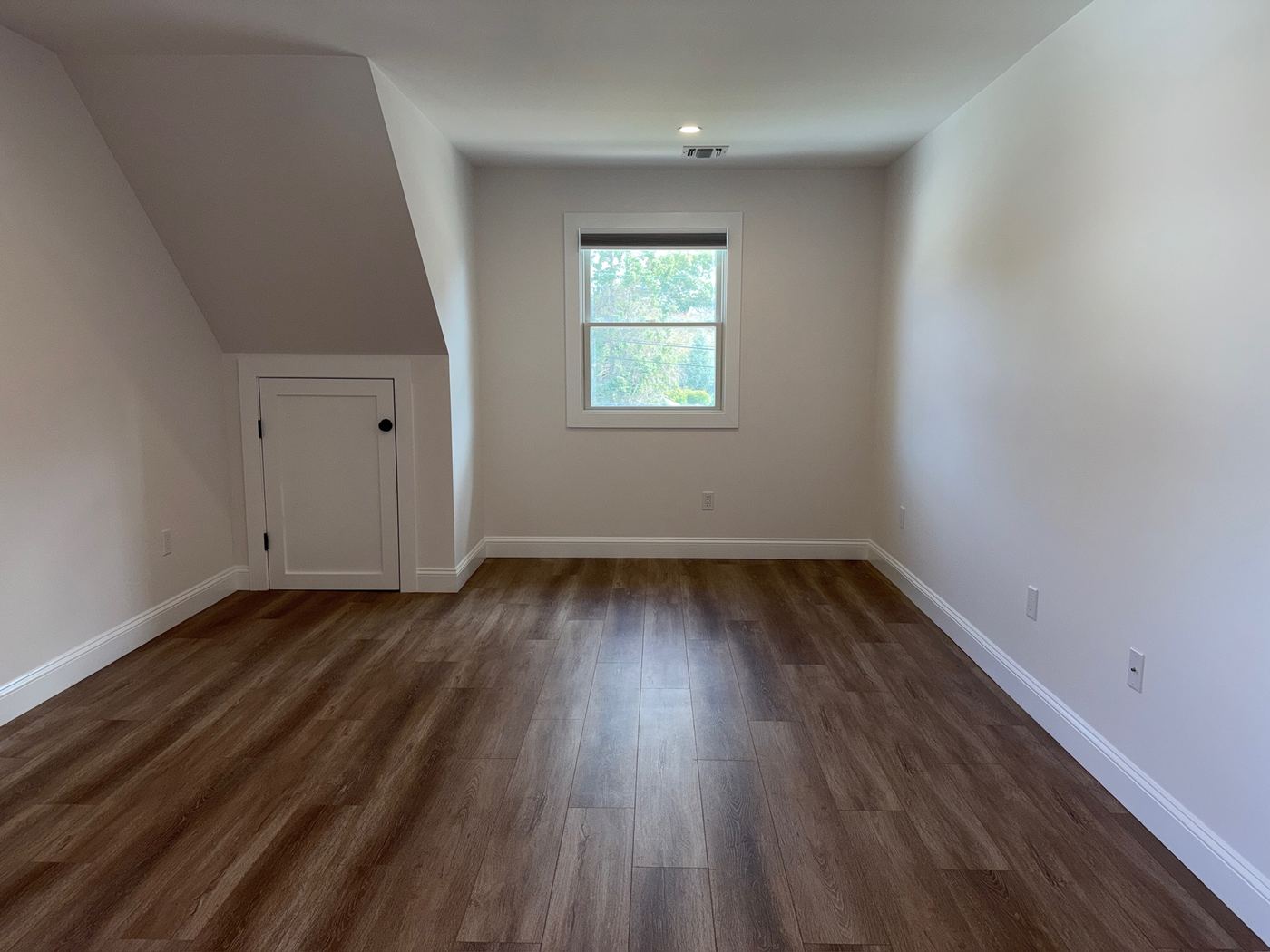 Finished bedroom