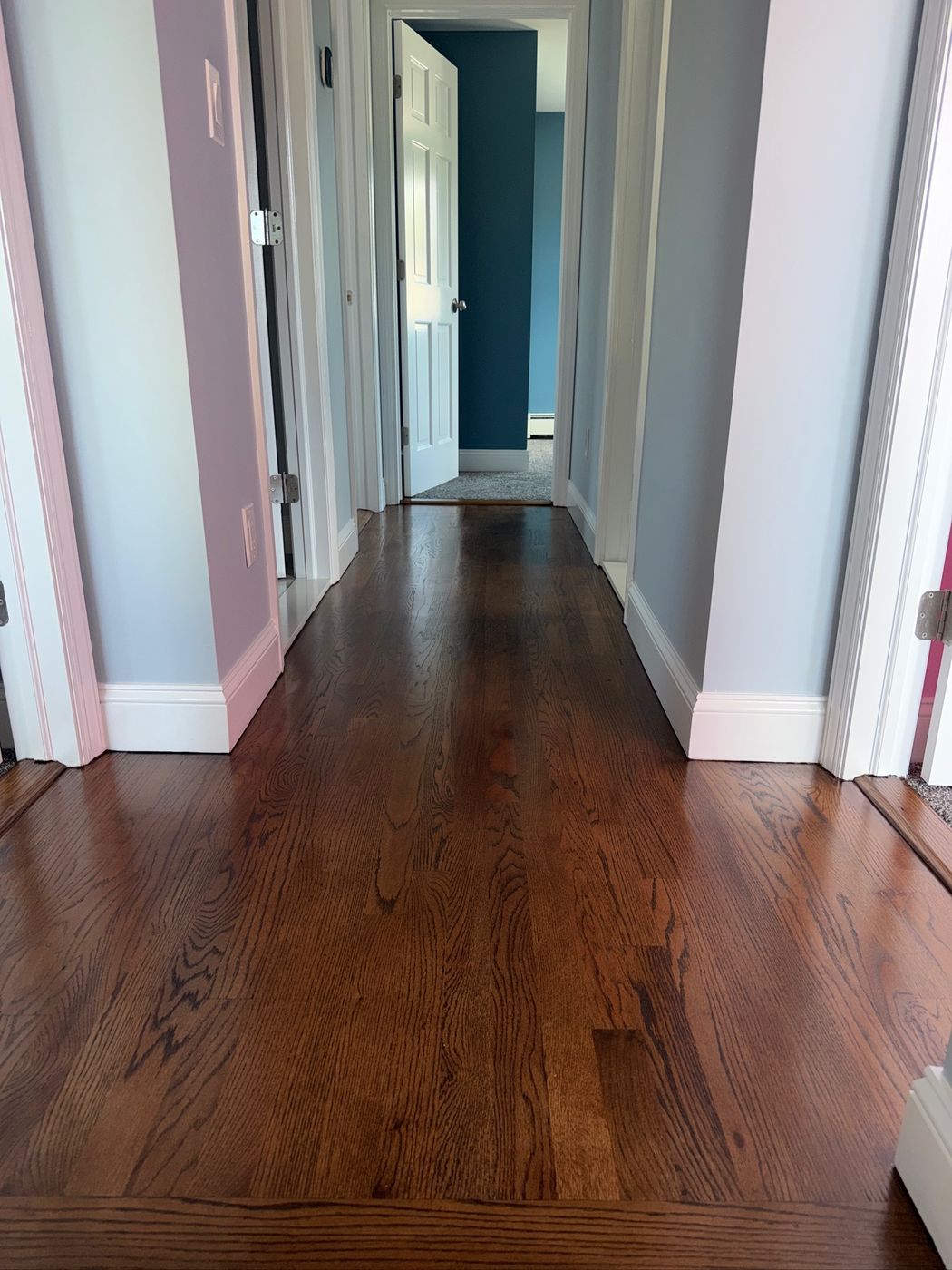 Hardwood hallway